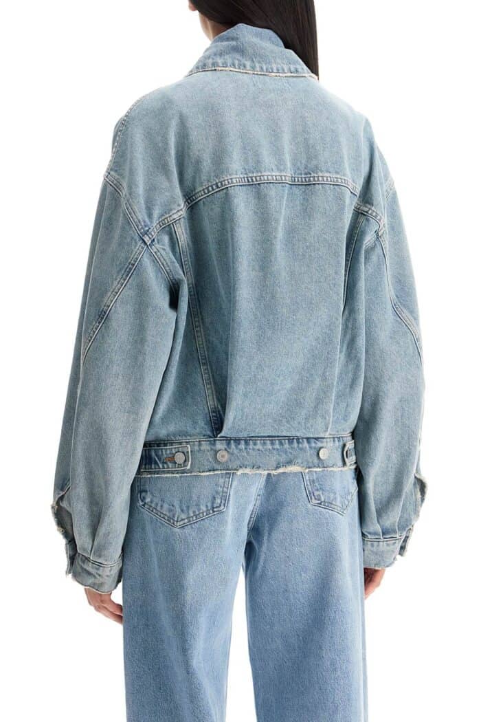 AGOLDE Denim Dalton Balloon Jacket With