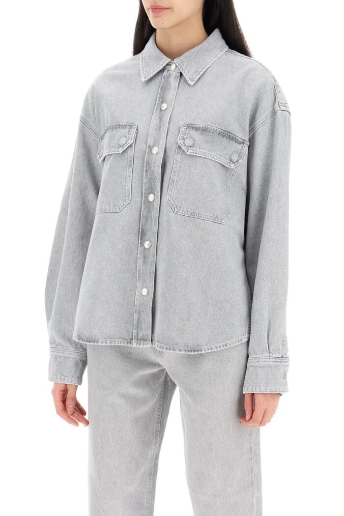 AGOLDE Gwen Denim Shirt For Women