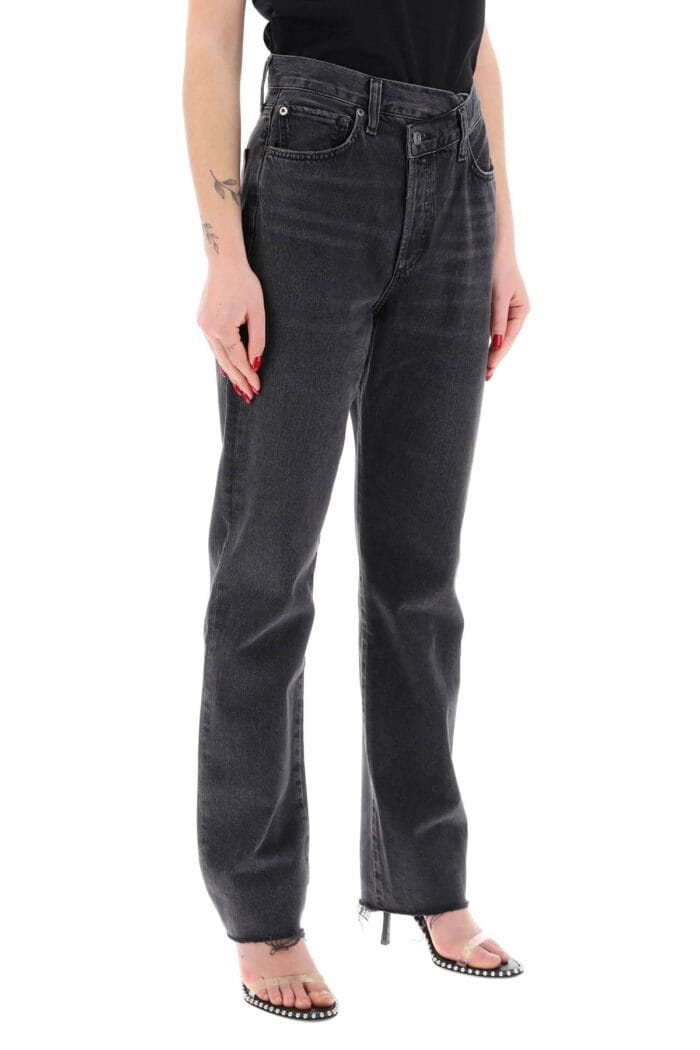 AGOLDE Offset Waistband Jeans