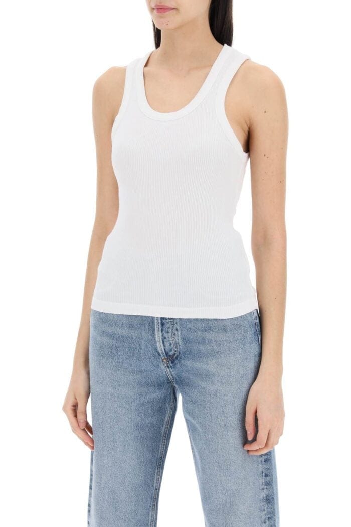 Agolde Poppy Ribbed Tank Top