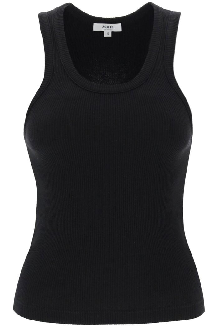 AGOLDE Poppy Ribbed Tank Top