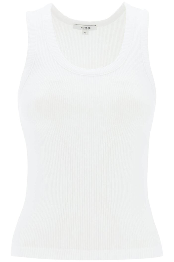 AGOLDE Poppy Ribbed Tank Top