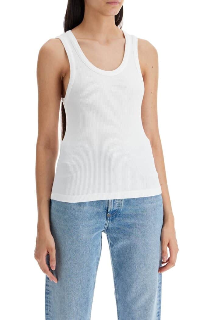 AGOLDE Poppy Ribbed Tank Top