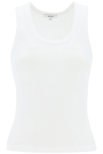 AGOLDE Poppy Ribbed Tank Top