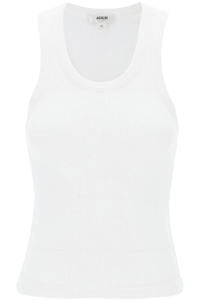 Agolde Poppy Ribbed Tank Top