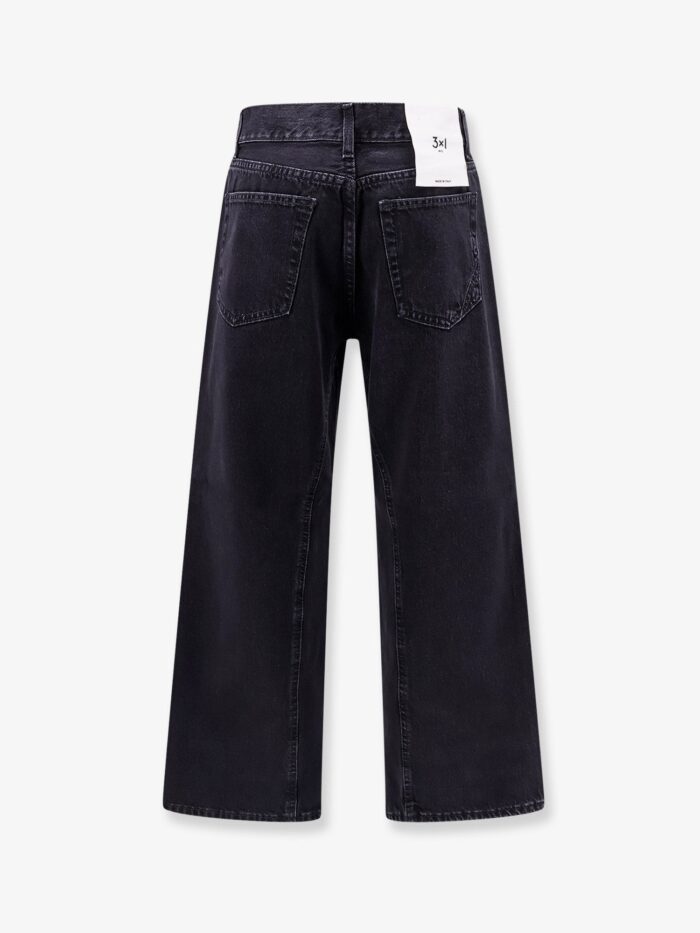 3X1 Aime Black Denim Trousers