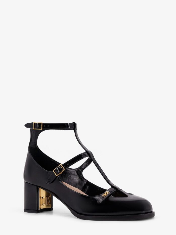 Aime Dior Patent Leather Mary Jane Pumps