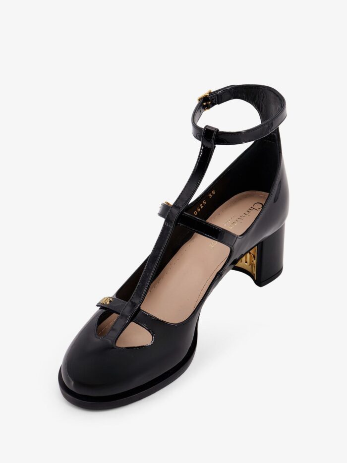 Aime Dior Patent Leather Mary Jane Pumps