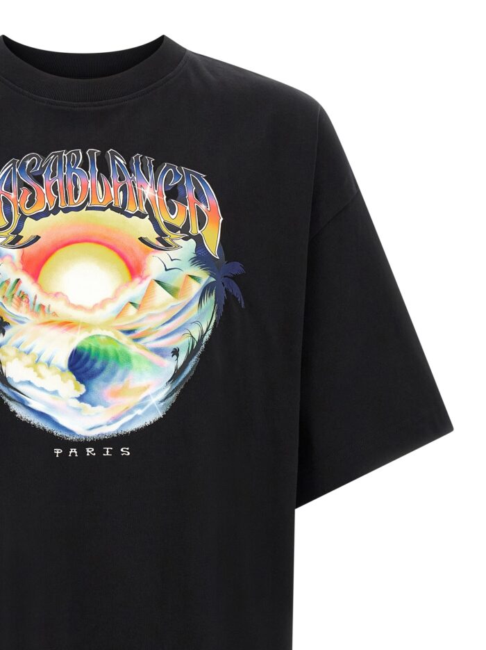 CASABLANCA 'Airspray' Print T-shirt