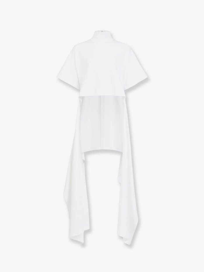 ALAIA Asym Cotton Blend T-shirt