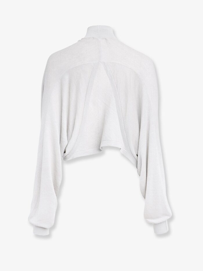 ALAIA Batwing Linen Sweater