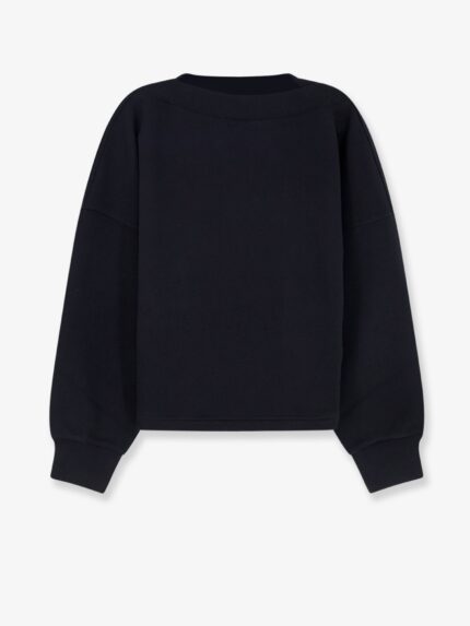 ALAIA Boatneck Cotton Sweatshirt