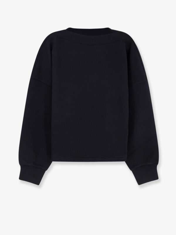 ALAIA Boatneck Cotton Sweatshirt