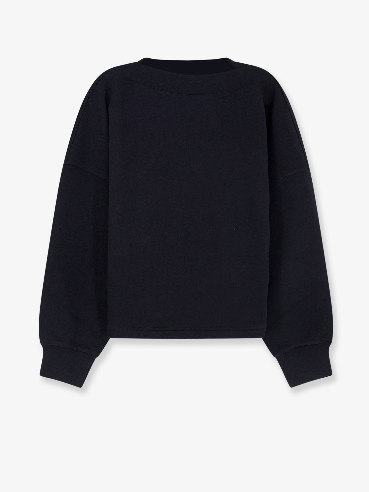 ALAIA Boatneck Cotton Sweatshirt