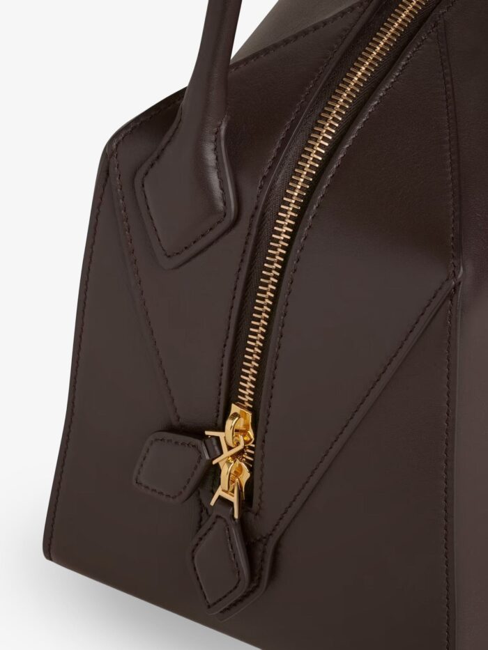 ALAIA Bouledogue Leather Shoulder Bag
