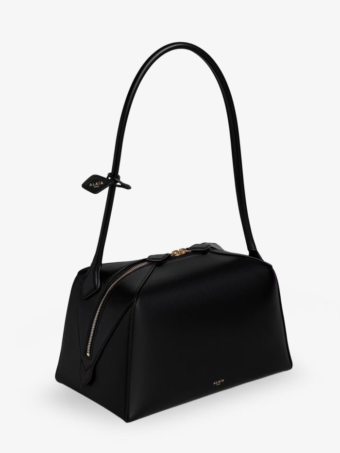 ALAIA Bouledogue Leather Shoulder Bag