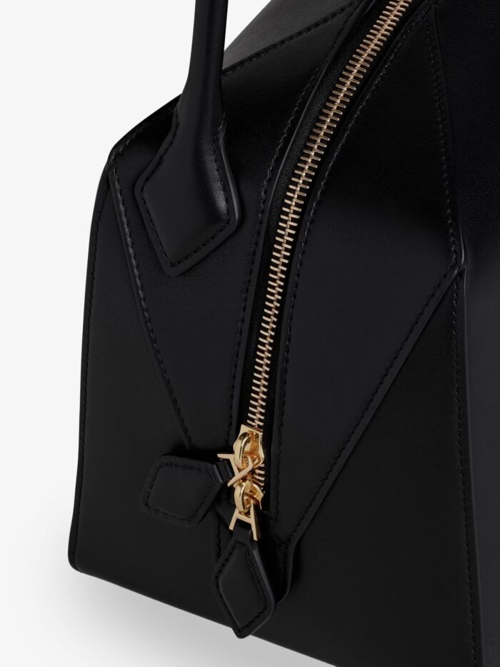ALAIA Bouledogue Leather Shoulder Bag