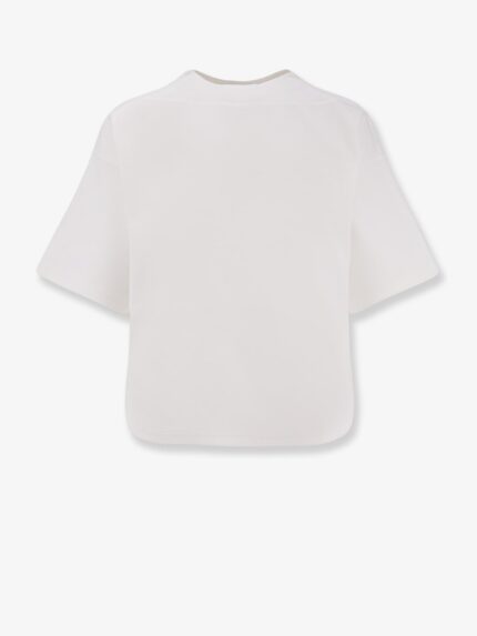 ALAIA Boxy Cotton Blend T-shirt