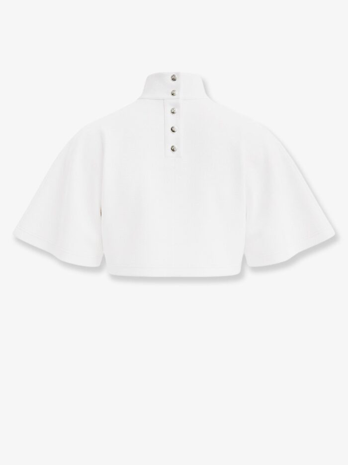 ALAIA Cotton Crop T-shirt