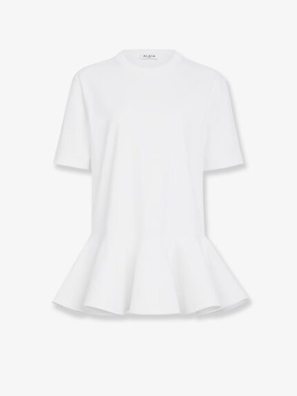 ALAIA Crinoline Cotton Jersey T-shirt