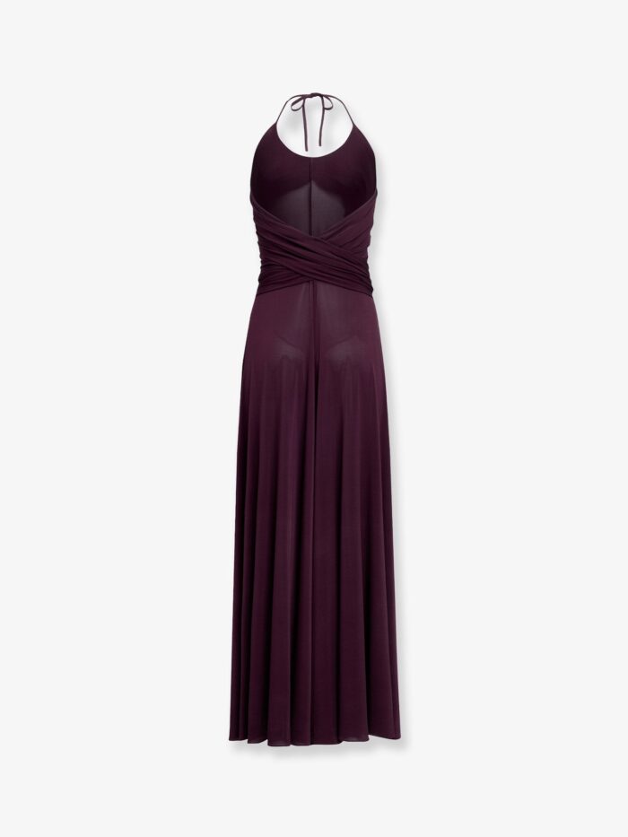 ALAIA Cross Dress Viscose Long Dress