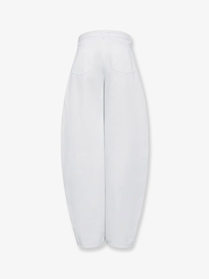ALAIA Curved Denim Trousers