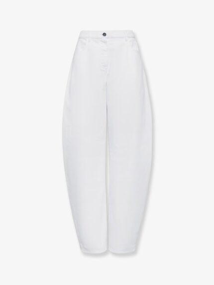 ALAIA Curved Denim Trousers
