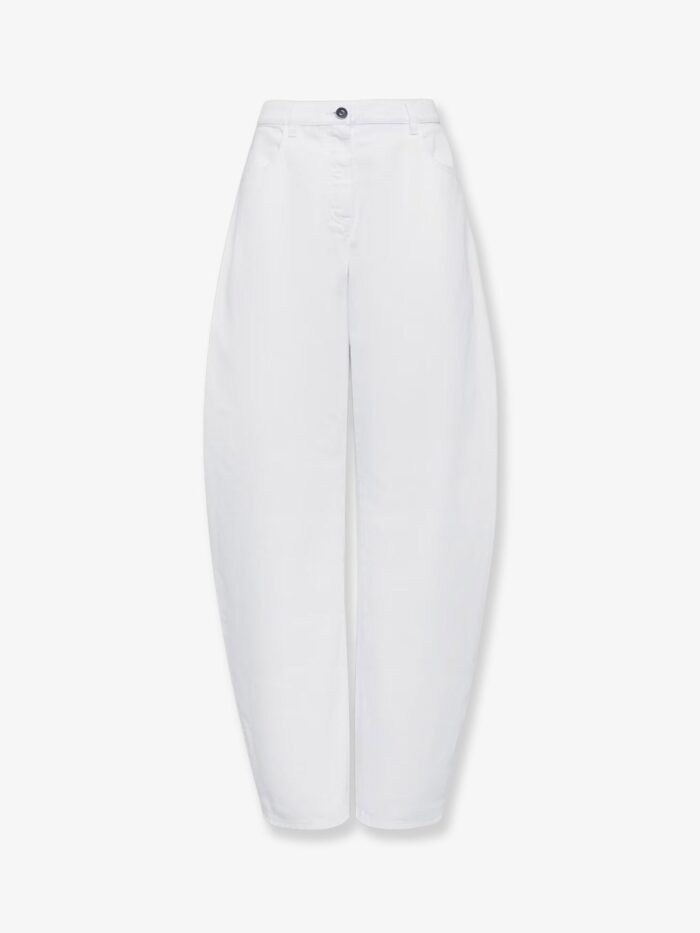 ALAIA Curved Denim Trousers