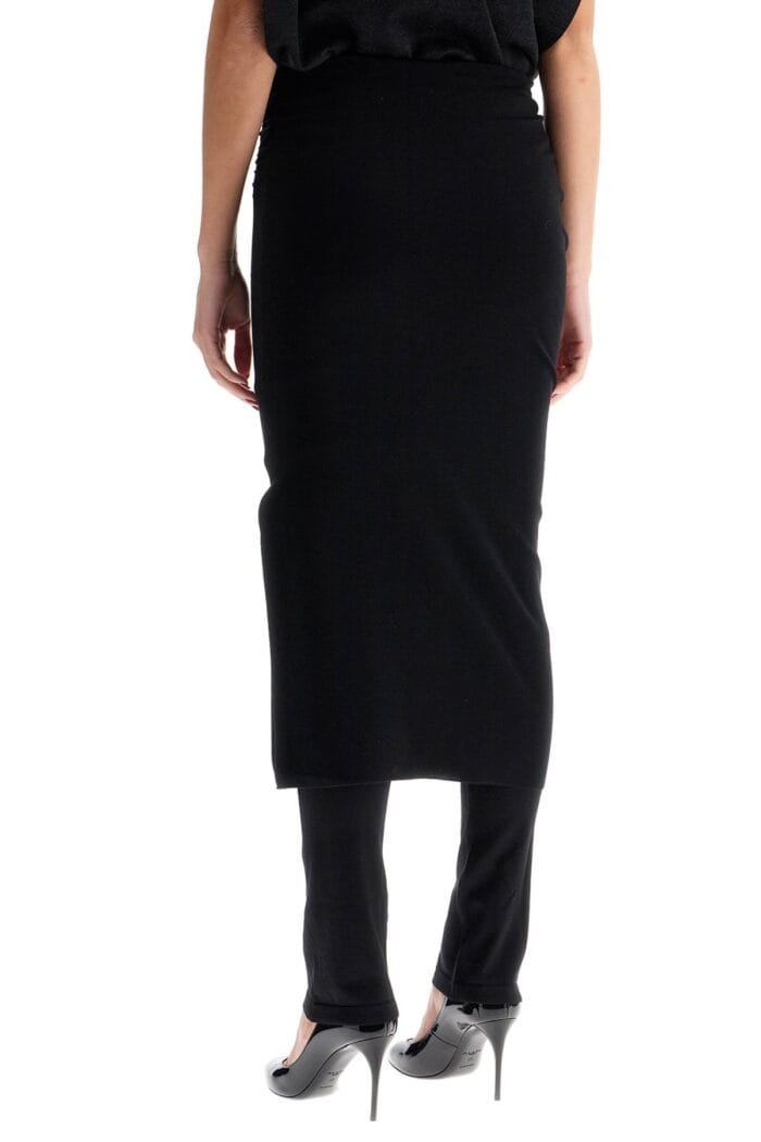 ALAIA Draped Pant Skirt