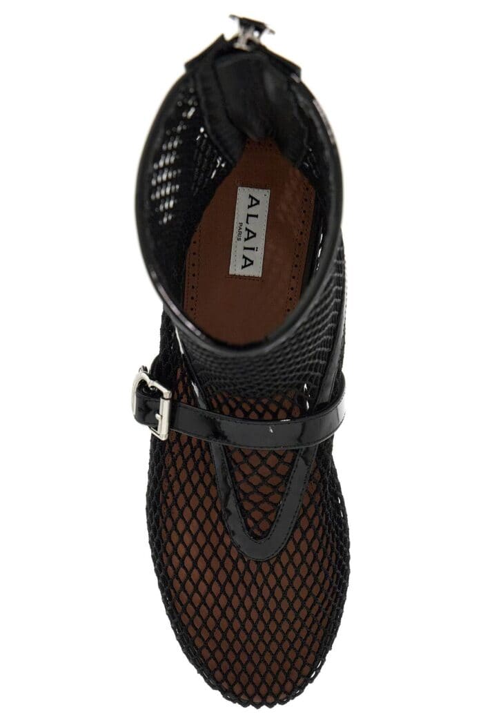 ALAIA High Mesh Ballet Flats For Women