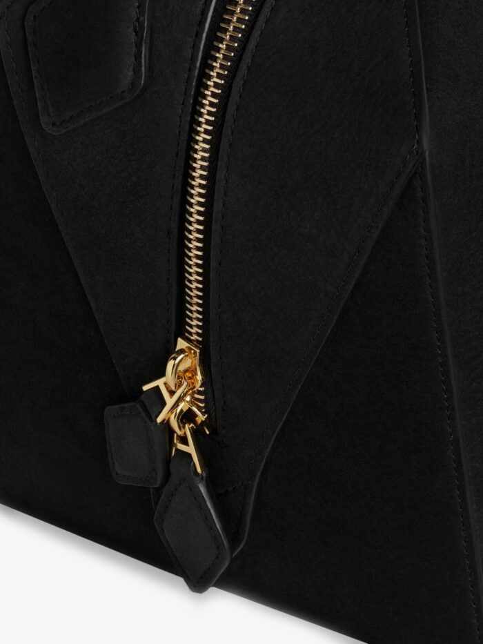 ALAIA Le Bouledogue Nubuck Shoulder Bag