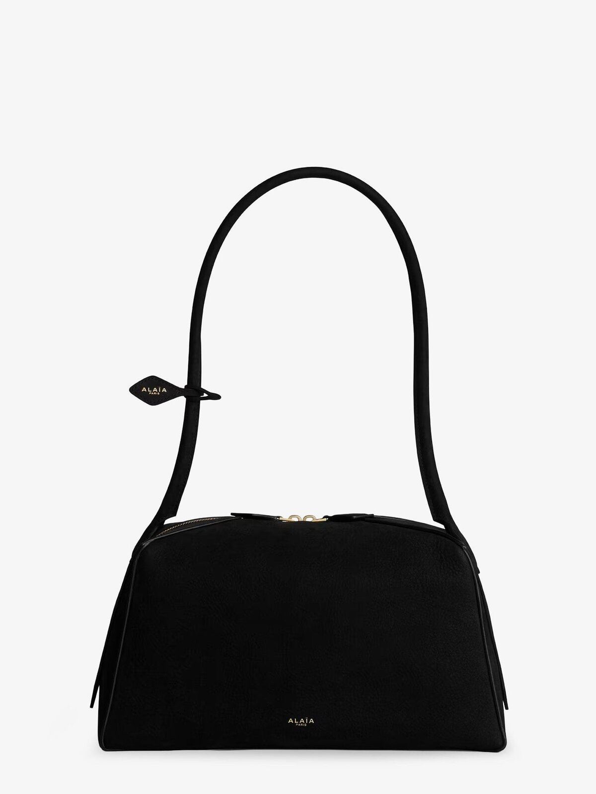 ALAIA Le Bouledogue Nubuck Shoulder Bag