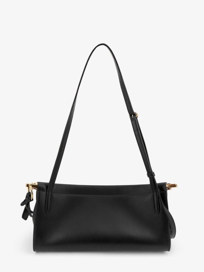 ALAIA Le Click East West Small Leather Crossbody Bag