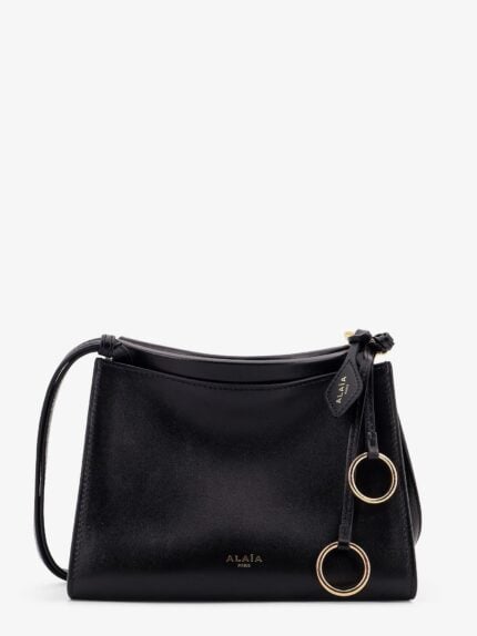 ALAIA Le Click Leather Shoulder Bag