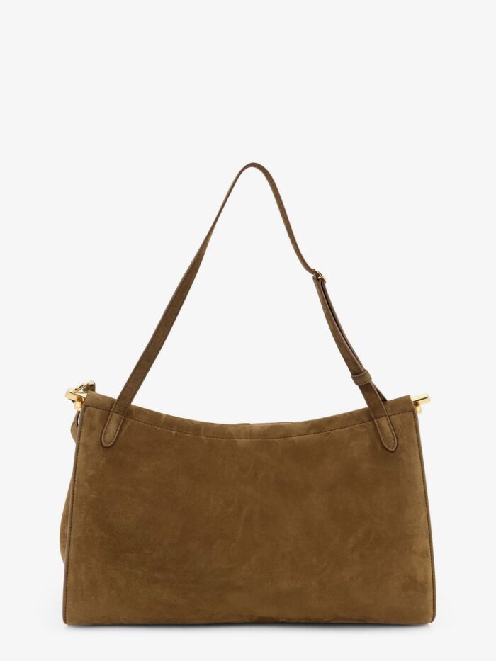 ALAIA Le Click Pocket 35 Nabuck Shoulder Bag