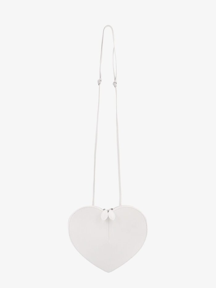 alaia le coeur leather crossbody bag ALAIA Le Coeur Leather Crossbody Bag