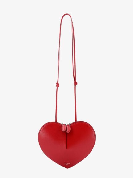 ALAIA Le Coeur Leather Crossbody Bag