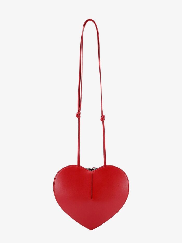 ALAIA Le Coeur Leather Crossbody Bag