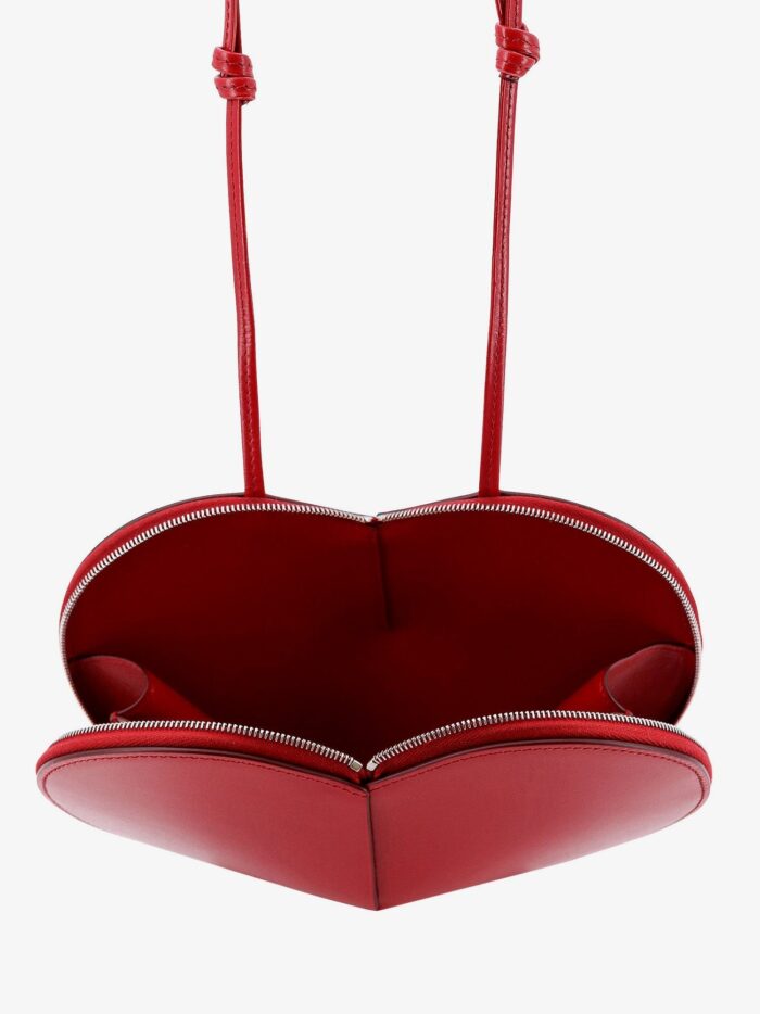 ALAIA Le Coeur Leather Crossbody Bag