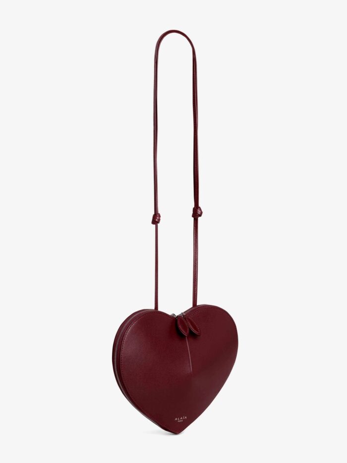 ALAIA Le Coeur Leather Crossbody Bag
