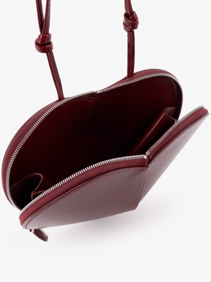 ALAIA Le Coeur Leather Crossbody Bag