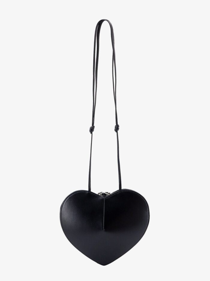 ALAIA Le Coeur Leather Crossbody Bag