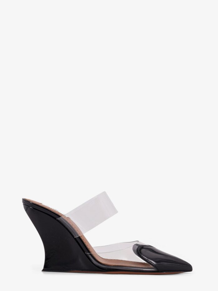 ALAIA Le Coeur Patent Leather Mule