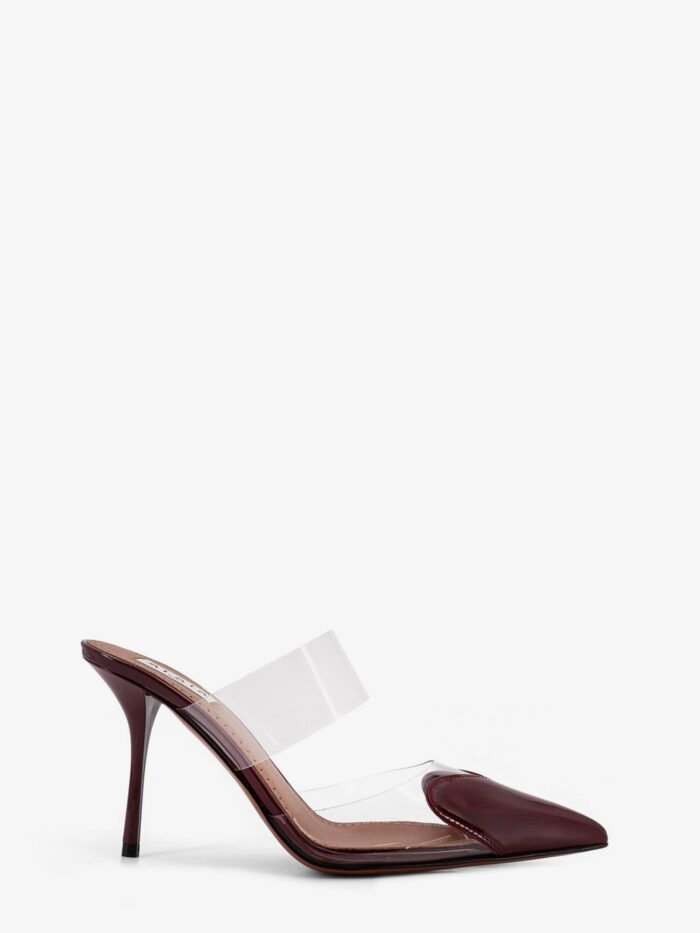 ALAIA Le Coeur Patent Leather Sandals