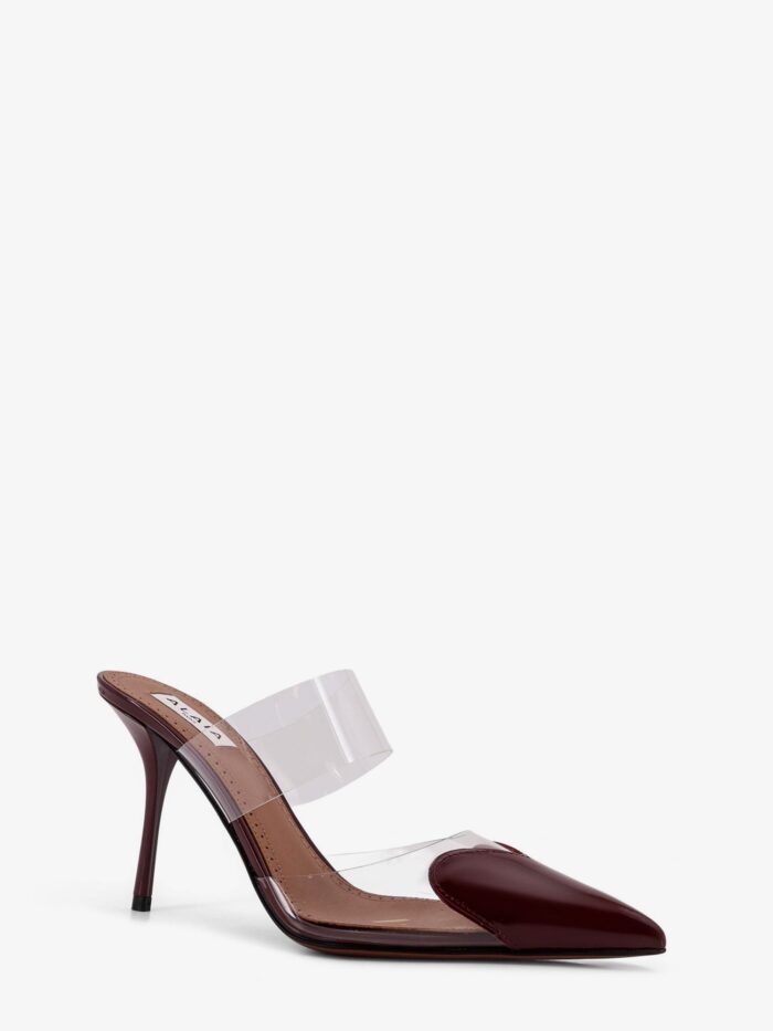 ALAIA Le Coeur Patent Leather Sandals