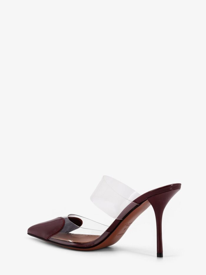 ALAIA Le Coeur Patent Leather Sandals