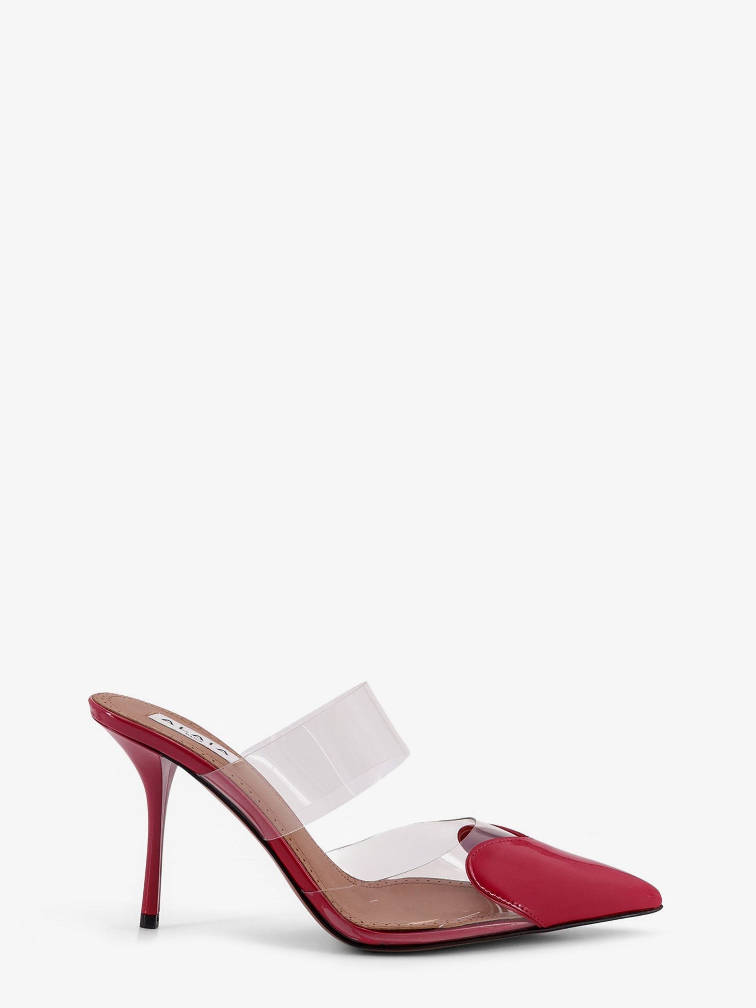 ALAIA Le Coeur Patent Leather Sandals