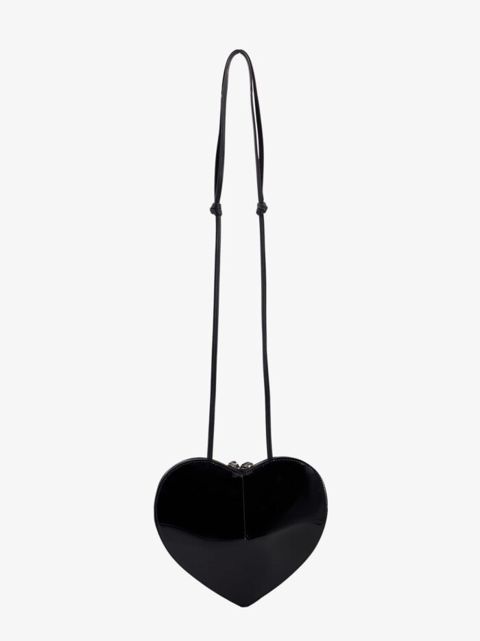 ALAIA Le Coeur Patent Leather Shoulder Bag