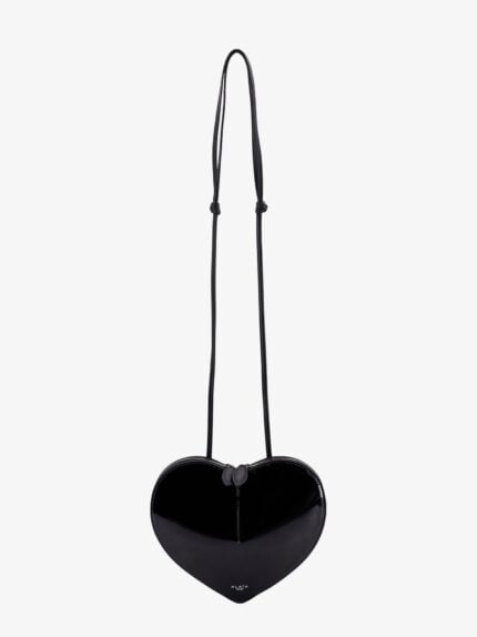 ALAIA Le Coeur Patent Leather Shoulder Bag