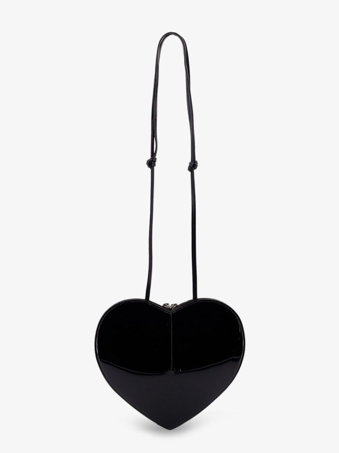 ALAIA Le Coeur Patent Leather Shoulder Bag